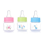 Baby Bottle Portable Baby Nursing Bottle 1.7oz Wide Neck Natural Flowing Easy to Milk Bottle for Infant Pet Dog