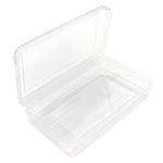Ykimok Large Capacity Clear Pencil Case, Plastic Pencil Boxes Stackable Design, Supply Boxes for Kids Boys School Classroom,1 Pack