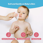 BabbleRoo Dry Wipes for Baby - 100% Plant-Based Cotton Wipes, Hypoallergenic, Fragrance-Free, Chemical-Free, Gentle for Sensitive Skin, Use Wet or Dry for Diaper Changes and Cleanups– 400 Wipes