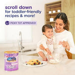 Enfagrow PREMIUM Gentlease Toddler Nutritional Drink, Made with Real Milk, Designed to Ease Fussiness, Gas & Crying, Brain-Building Omega-3, Nutrients for Growth & Immune Support, Powder Can, 29.1 Oz