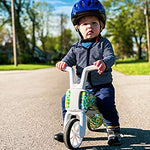 Chillafish Bunzi FAD 7 Limited Edition Gradual Balance Bike and Tricycle, 2-in-1 Ride on Toy for 1-3 Years Old, Silent Non-Marking Wheels, Girafitti