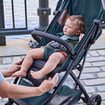 Ingenuity 3Dquickclose CS+ Compact Fold Stroller – Lightweight Stroller with Oversized Canopy, Extra-Large Storage and Compact Fold