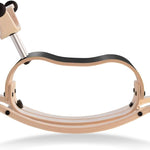 Wishbone Mini Flip 2in1, Wooden Rock & Roll Toy, Ages 1 to 3 Years (Black)