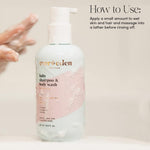 Evereden Baby Shampoo & Body Wash 2-in-1, 8.5 fl oz | Gentle, Non-Toxic, Fragrance-Free, Hydrating Formula for Sensitive Skin