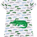 Simple Joys by Carter's Baby Boy's 3-Pack Snap-up Rompers Pants, Alligators/stripe/Diggers, 3-6 Months