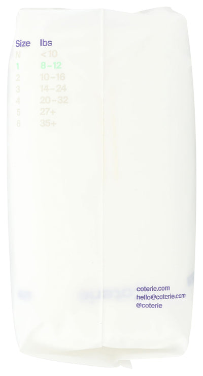 Coterie Diapers Size 1, 33 Ct