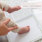 Baby Memory Book First 5 Years - Keepsake Monthly Milestone Journal for Boy or Girl - Pregnancy Gift for Baby Shower - Gender Neutral Record Book with Gift Box - Personalize Cover with Baby Photo