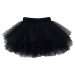 Colorful Childhood Baby Girls Tutu Skirt Toddler 6 Layered Tulle Tutus 1-8T Black Size 12-24 Months