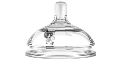 Comotomo Silicone Replacement Nipple, Fast Flow, 6+ Months, 2 Count