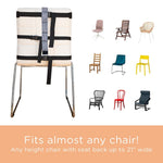 Compact Travel High Chair | Portable High Chair for Baby | Baby Travel Essential Harness Seat | Must Haves for Vacations, Restaurants, Family Visits with Babies | Portable Highchair Seat with Straps