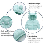 LAVIQK 2 Piece Toddler Winter Coats and Matching Pants Lightweight Puffer Padded Jacket for Baby Infant Outerwear Boys Girls Clothing Set Snowsuit Ski Suit