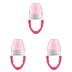 Dr. Brown's Designed to Nourish, Fresh Firsts Silicone Feeder, Pink, One Size (Pack of 3)