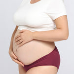 Angelhood 6 Pack Womens Cotton Maternity Underwear,Healthy Maternity Pregnancy Panties Postpartum Mother Under Bump Underwear