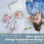 Wipe Warmer and Baby Wet Wipes Dispenser: Diaper Warmer with Evenly Overall Heating & Large Capacity Infant Wipes Warmer for Newborn Wet Napkin Warmer for Bathroom Wipes Towel Warmer (White)