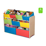 Delta Multi-Color Deluxe Toy Organizer with Storage Bins
