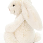 Jellycat Bashful Cream Bunny Stuffed Animal, Medium 12 inches | Rabbit and Bunny Plush Toy | Classic Children's Gift