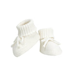 Hadetoto Baby Booties Newborn First Walkers Cozy Shoes Warm Knit Soft Booties for Toddler Infant Boy Girl