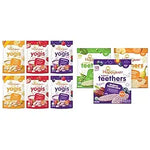 Happy Baby Organics Yogis Freeze-Dried Yogurt & Fruit Snacks, 3 Flavor Variety Pack, 1 Ounce (Pack of 3)
