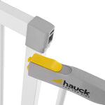 Hauck 59728 Open N Stop KD Pressure Fit Baby & Pet Safety Gate w/3.5" Extension, Accommodates 33 to 35" Wide Home Doorway, Stairway, or Hallway, White