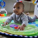 Baby Einstein Sea Floor Explorers 2-in-1 Water Mat, Portable Tummy Time, Activity Play Gym, Sensory Toys, Ages Newborn and Up