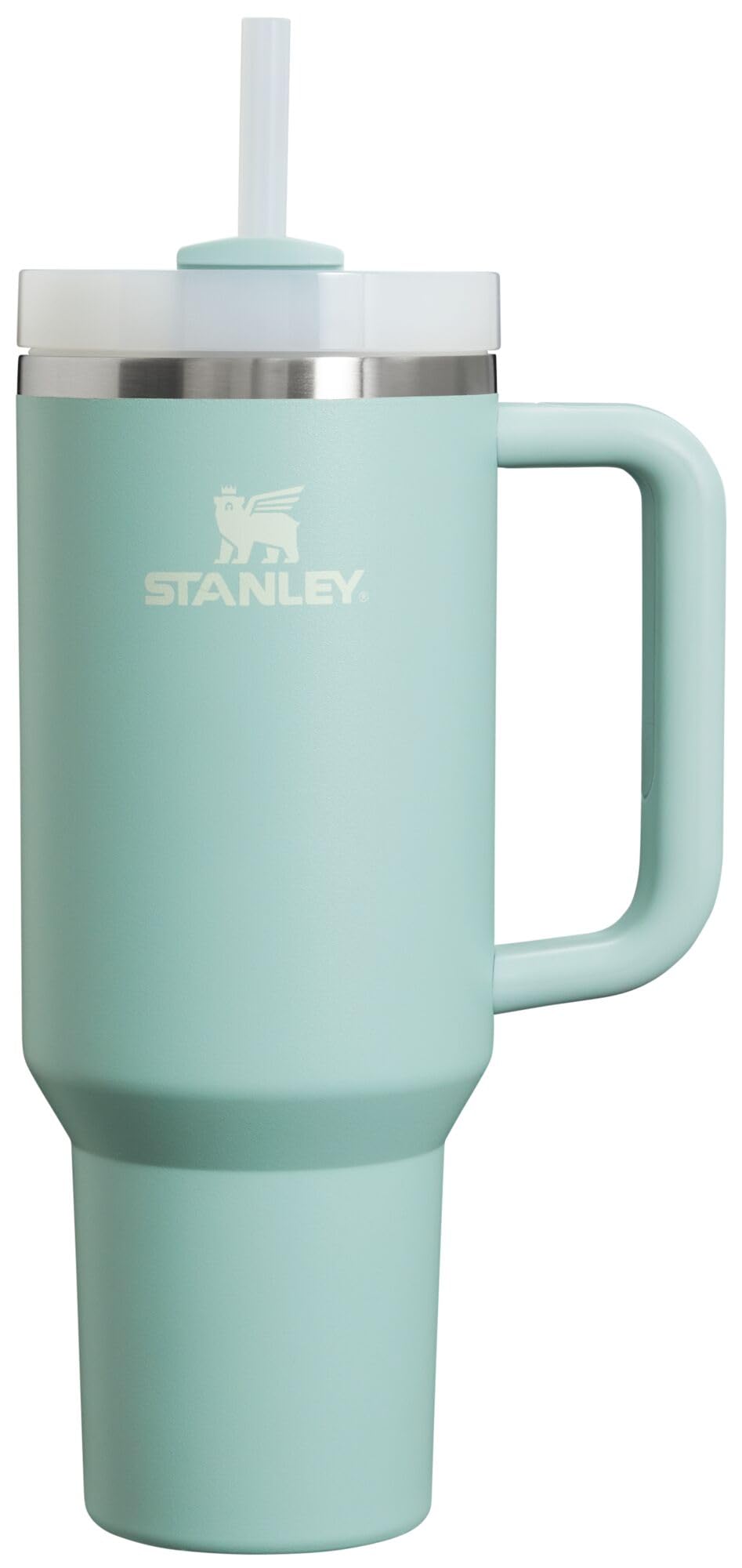 Stanley Quencher H2.0 FlowState Stainless Steel Vacuum Insulated Tumbler with Lid and Straw for Water, Iced Tea or Coffee, Smoothie and More, Rose Quartz 2.0, 30 OZ / 0.89 L