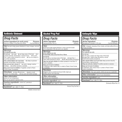 Be Smart Get Prepared 85 Piece First Aid Kit: Clean, Treat, Protect Minor Cuts, Scrapes. Home, Office, Car, School, Business, Travel, Emergency, Survival, Hunting, Outdoor, Camping & Sports, FSA HSA