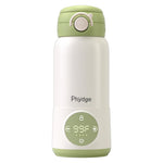Portable Bottle Warmer for Travel, 15oz Capacity Portable Milk Warmer for Baby, Formula, Breast Milk & Water, On The Go Bottle Warmer with Long Battery Life, Even Heating, Precise Temperature Control