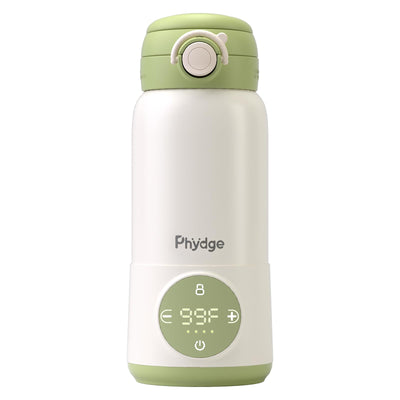 Portable Bottle Warmer for Travel, 15oz Capacity Portable Milk Warmer for Baby, Formula, Breast Milk & Water, On The Go Bottle Warmer with Long Battery Life, Even Heating, Precise Temperature Control