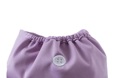 Buttons Cloth Diaper Cover – Snap Super One Size (12-40lbs) (Rose)