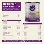 a2 Platinum® Premium Infant Formula for Babies ages 0-12 Months, Milk-Based Powder with Iron. Nutritionally Complete, made with Pure and Natural a2 Milk® - 31.7- oz Can