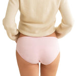 Angelhood 6 Pack Womens Cotton Maternity Underwear,Healthy Maternity Pregnancy Panties Postpartum Mother Under Bump Underwear X-Large