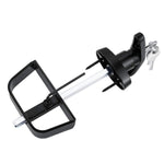 QANVEE 6½" Stem Shed Door Latch T-Handle Lock Kit with 4 Keys,Storage Barn Shed Door Hardware Lock Set