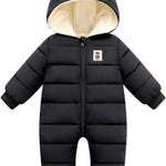 Cute Baby Boys Snowsuit New Born baby girls Winter Coat Toddler Clothes
