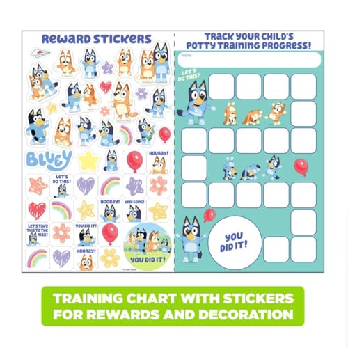 Bluey Playtime Floor Potty Trainer w/Sound