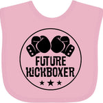 inktastic Kickboxing Future Kickboxer Baby Bib