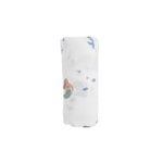 Little Unicorn Premium Cotton Swaddle Baby Blanket | Breathable Fabric | for swaddling, Play, Nursing & More (Mermaids)