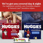 Huggies Little Movers Baby Diapers, Size 6 (35+ lbs), 84 Ct