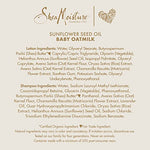 SheaMoisture Baby Wash and Shampoo 21 oz 2 Count - Oat Milk and Rice Water Care with Shea Butter for Sensitive and Dry Skin, Hypoallergenic, Sulfate and Paraben Free, Fragrance Free