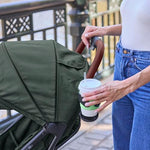 Ingenuity 3Dquickclose CS+ Compact Fold Stroller – Lightweight Stroller with Oversized Canopy, Extra-Large Storage and Compact Fold