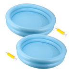TOYANDONA Inflatable Baby Pool for Boys and Girls Small Round Swimming Pool for Outdoor Fun Easy Setup for Infants and Toddlers