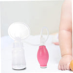 IWOWHERO Portable Manual Breast Pump Ergonomic Handheld Breast Milk Suction Pump with Detachable Design Made of Safe PP and Silicone Easy One-Hand Operation for Breastfeeding Moms The Go