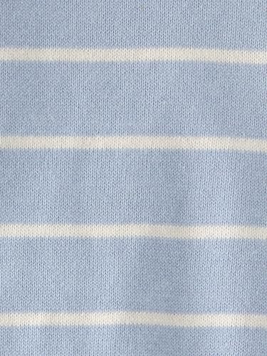 Little Planet by Carter's Boy 2-piece Shorts Set made with Organic Cotton, Blue Stripes, 24M
