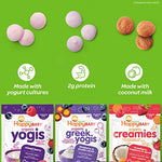 Happy Baby Organics Yogis Freeze-Dried Yogurt & Fruit Snacks, Mixed Berry, 1 Ounce (Pack of 1)