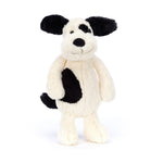 Jellycat If I were a Puppy Board Book and Bashful Black and Cream Puppy Stuffed Animal
