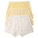GAP Unisex-Baby 3-Pack Pull-on Shorts Pale Banana 12-0824Tcx 18-24M