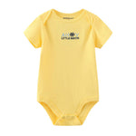 Kiddiezoom Unisex Baby 5-Pack Short-Sleeve Bodysuit baby clothes