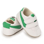 Clowora Baby Boys Girls Shoes Non-Slip Rubber Sole Sneakers Infant First Walking Toddler Crib Shoes Newborn Loafers Flats. (09/Green,12-18 Months)