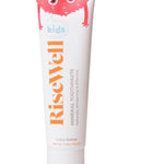 RiseWell Mineral Toothpaste for Kids - Hydroxyapatite Toothpaste with Xylitol for Teeth Protection - Made by Dentists, SLS Free, Safe to Swallow, Gentle and All Natural - Cake Batter Flavor, 3.4 Oz