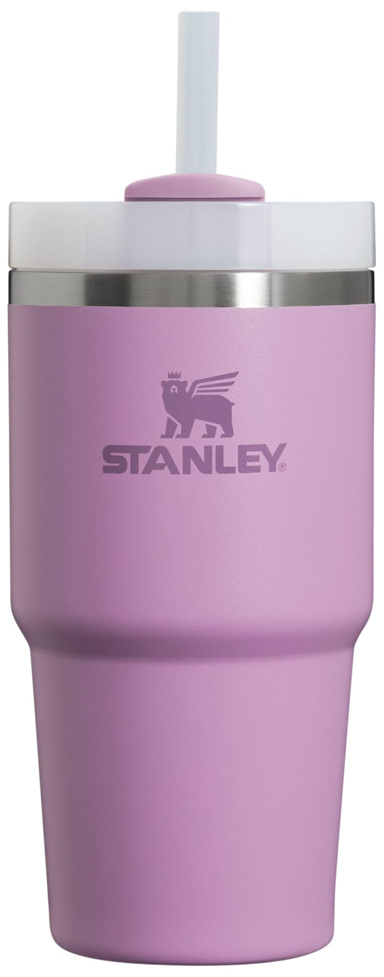 Stanley Quencher H2.0 FlowState Stainless Steel Vacuum Insulated Tumbler with Lid and Straw for Water, Iced Tea or Coffee, Smoothie and More, Rose Quartz 2.0, 30 OZ / 0.89 L