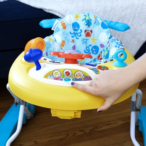 Baby Einstein Ocean Explorers Dive & Discover 3-in-1 Submarine Walker, with Removable Floor-Toy, Ages 6 Months and Up